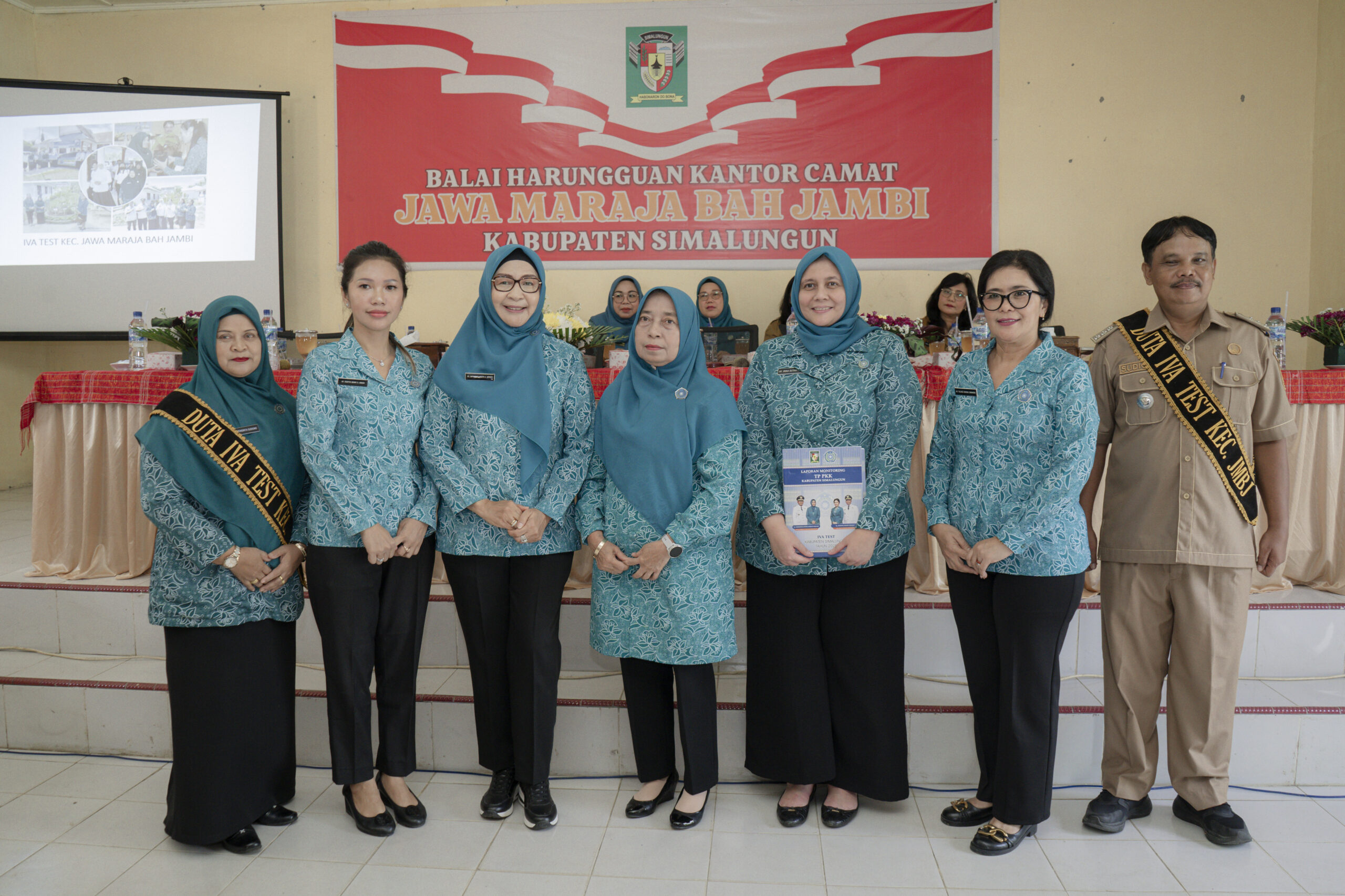 Tim Monitoring TP PKK Provinsi Sumut Tinjau Nagori dan Kecamatan Percontohan di Kabupaten Simalungun