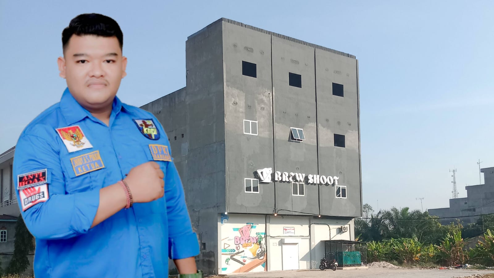 Ketua KNPI Kecamatan Bandar Desak Evaluasi Total Izin THM Brewzy Bar di Perdagangan I