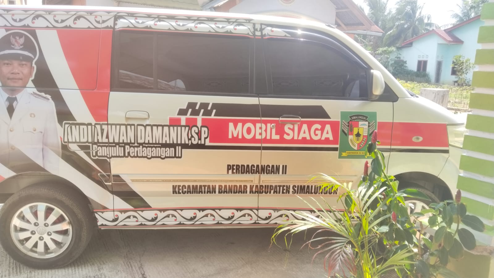 Langkah Nyata Kepala Desa Perdagangan II Andi Azwan Damanik Hadirkan 1 Mobil Siaga dari Dana Pribadi
